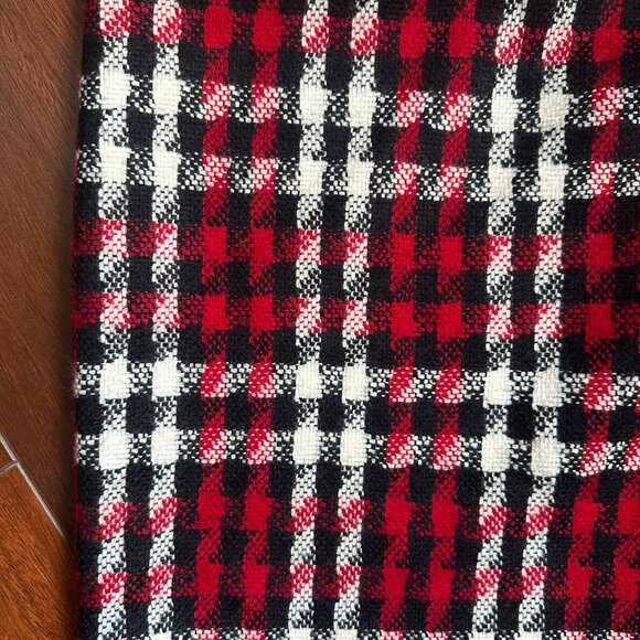 Talbots Houndstooth Wool Blend Skirt Size 8 - Picture 4 of 9